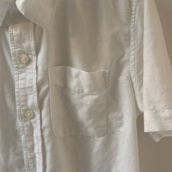 GapKids White Linen Button Down - Picture 3 of 3